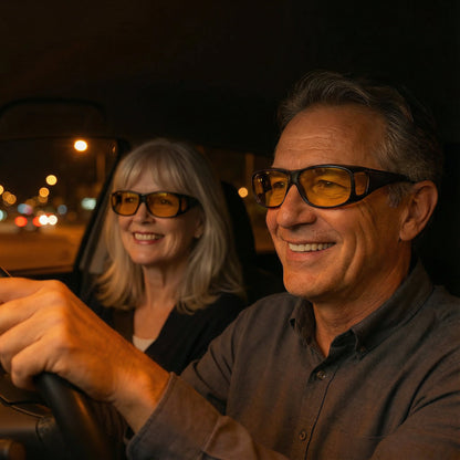 Veilig-Zicht Nachtbril voor Autorijden